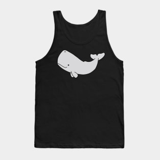 Cartoon Sperm Whale Tank Top